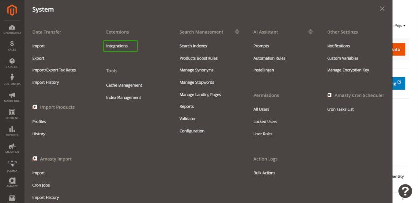 API Keys Aanmaken In Lightspeed T.b.v. Repricer Scan Tool #1